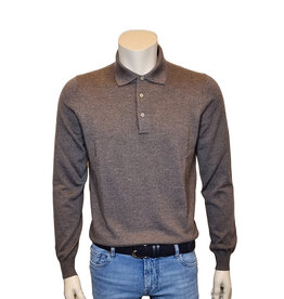 Gran Sasso Sandmore's polo long sleeves light brown