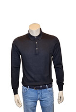 Gran Sasso Sandmore's polo long sleeves black 14290/099 M:55132