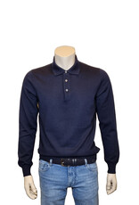 Gran Sasso Sandmore's polo long sleeves navy 14290/598 M:55132