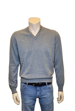 Gran Sasso Sandmore's sweater v-neck light blue