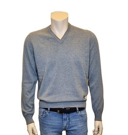 Gran Sasso Sandmore's sweater v neck light blue