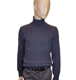 Gran Sasso Sandmore's turtleneck blue