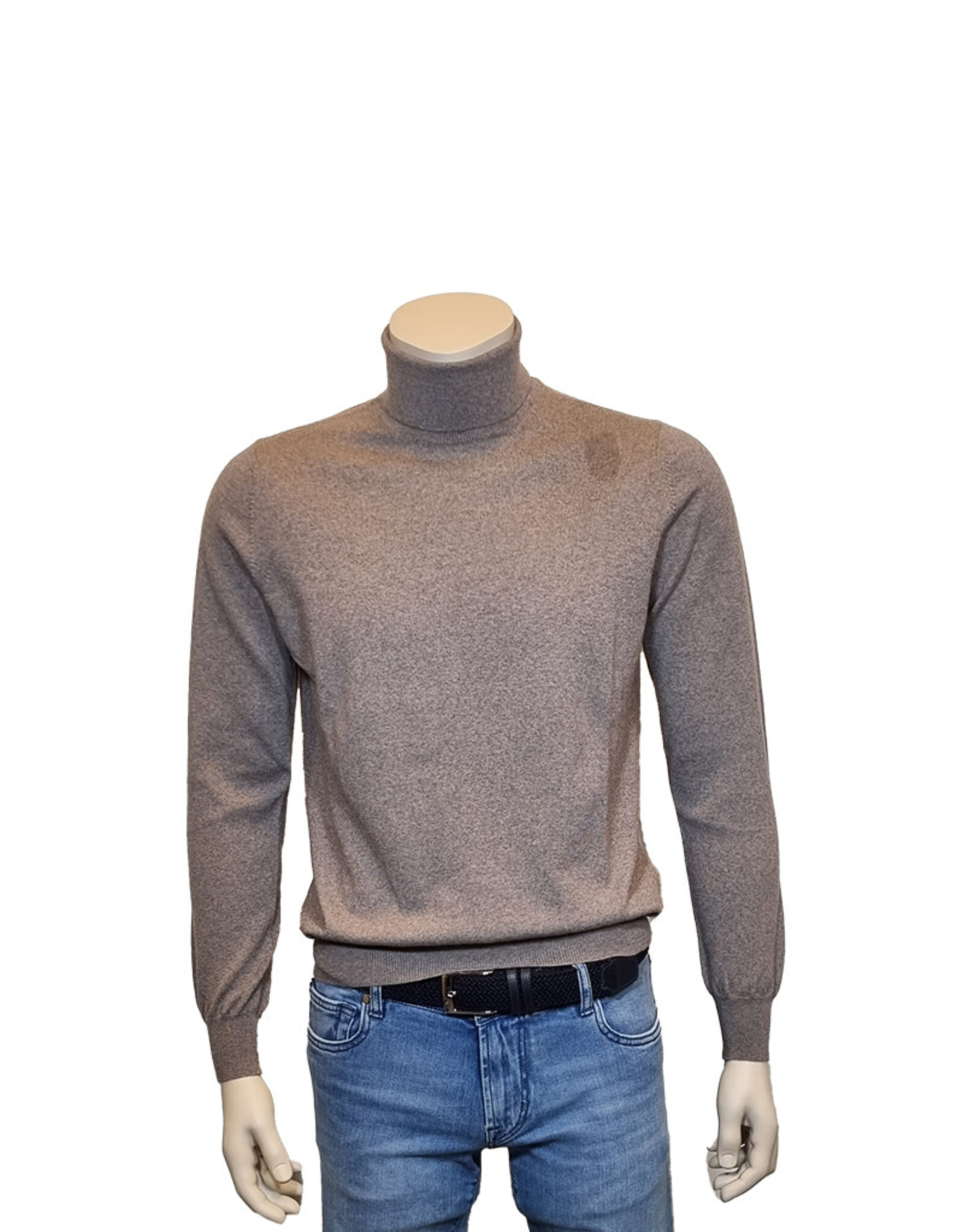 Gran Sasso Sandmore's turtleneck sweater beige 14290