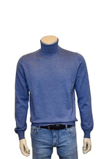 Gran Sasso Sandmore's turtleneck sweater light blue 14290
