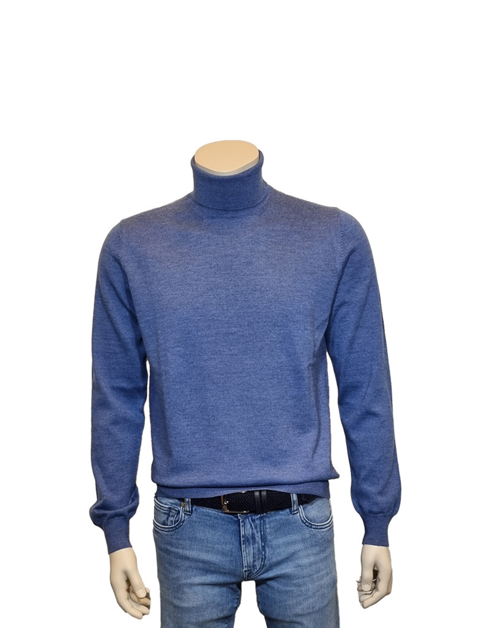 Gran Sasso Sandmore's turtleneck sweater light blue 14290