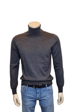 Gran Sasso Sandmore's turtleneck sweater charcoal 14290