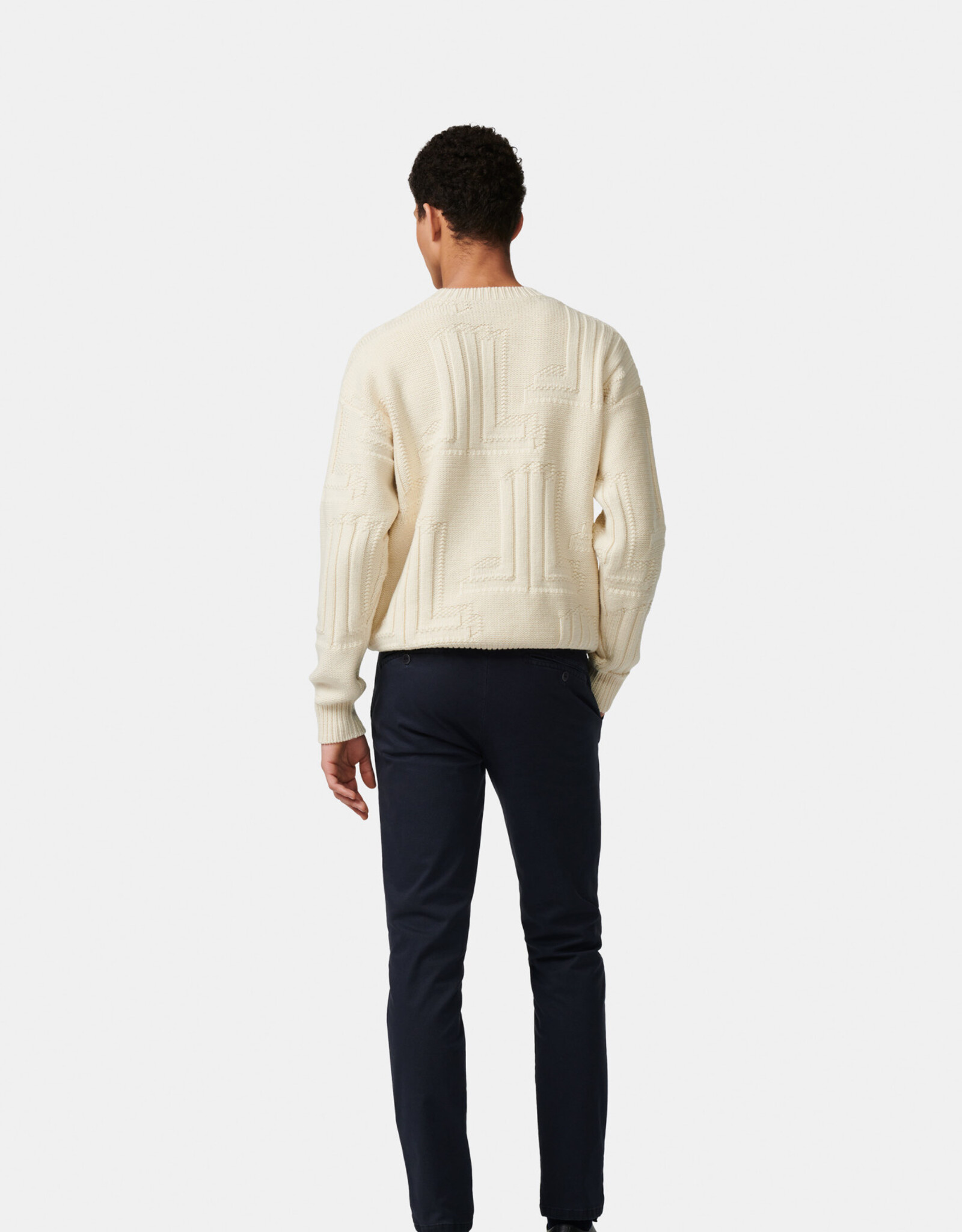MMX MMX trousers cotton blue Lupus 7646/18