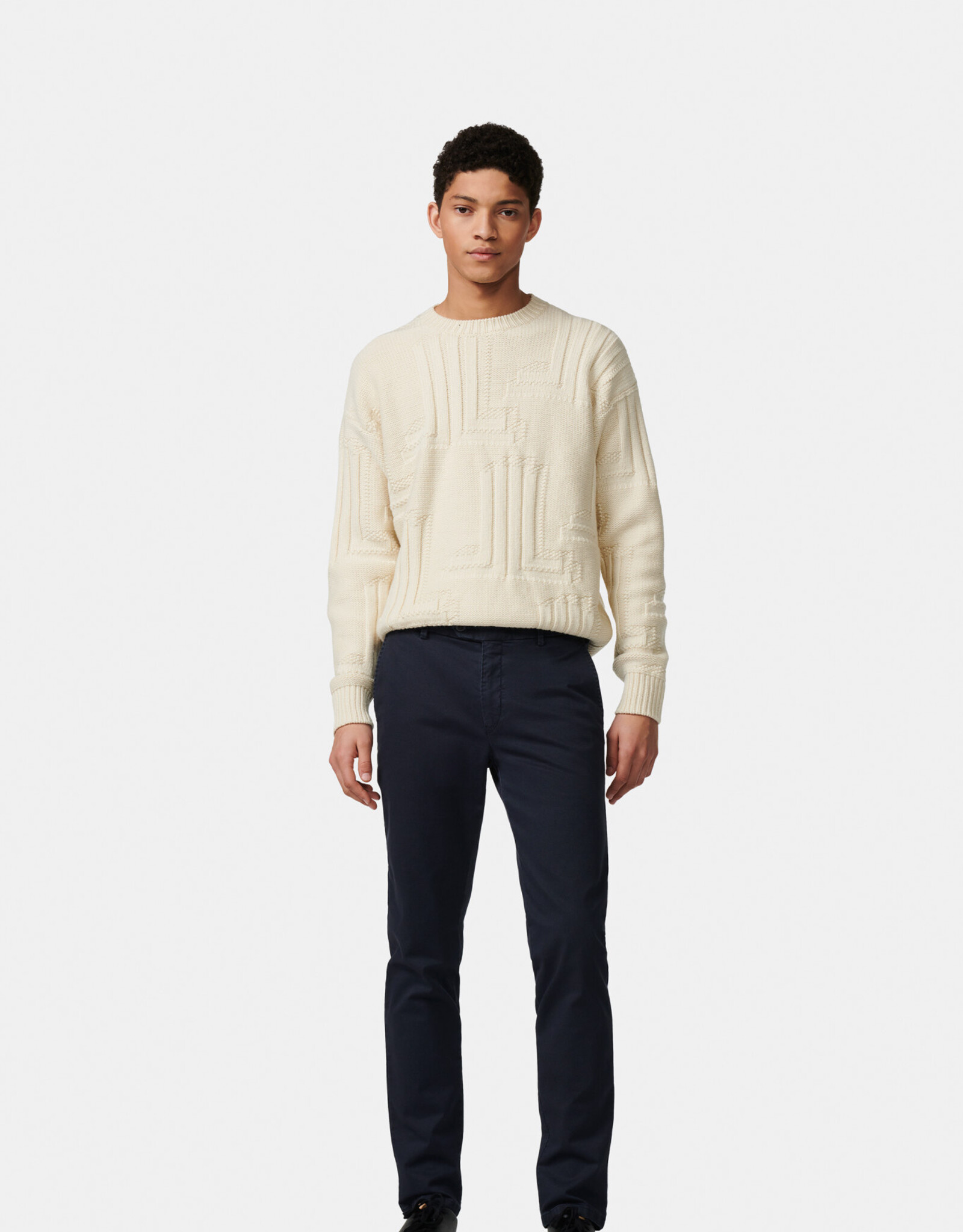 MMX MMX trousers cotton blue Lupus 7646/18