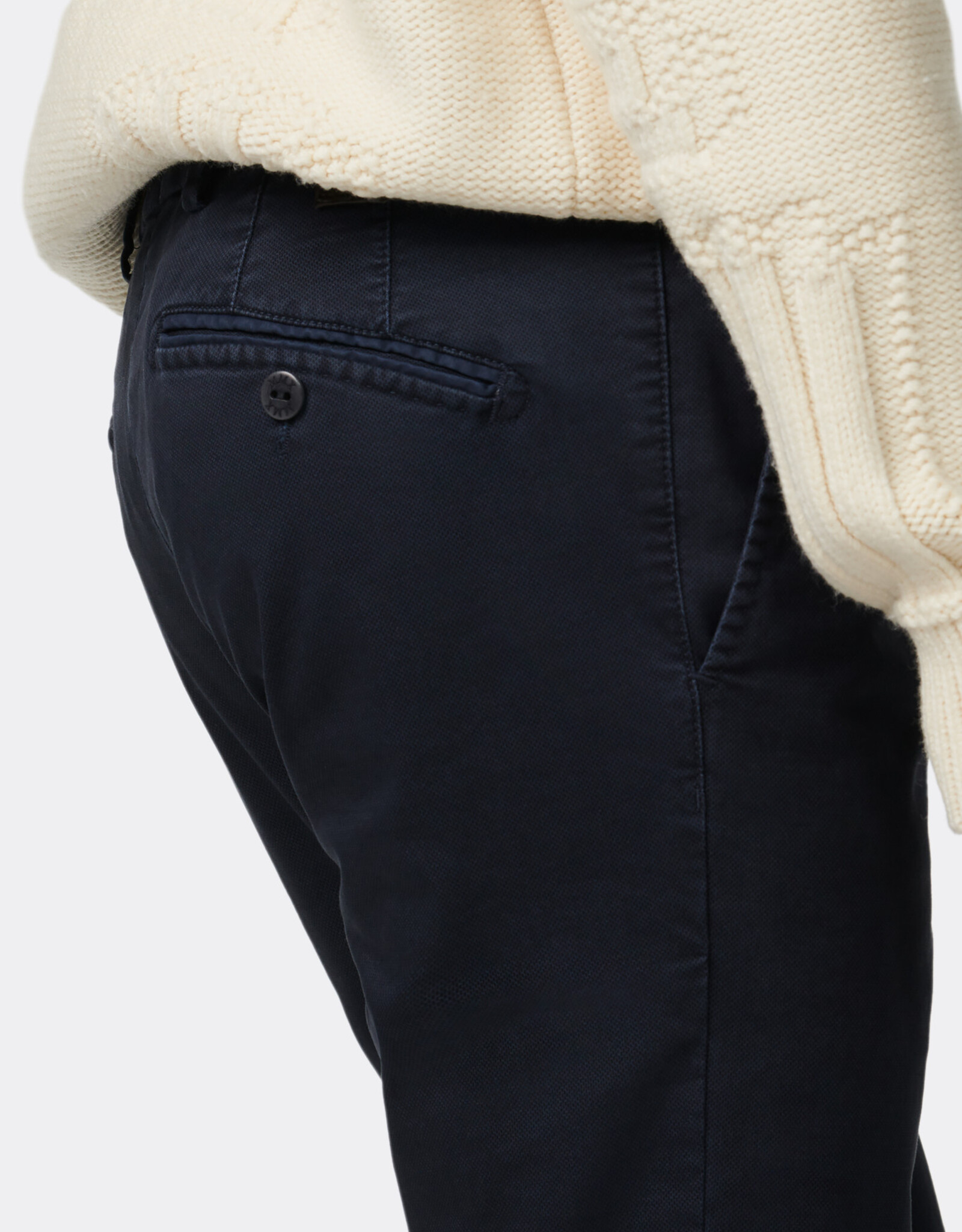 MMX MMX trousers cotton blue Lupus 7646/18