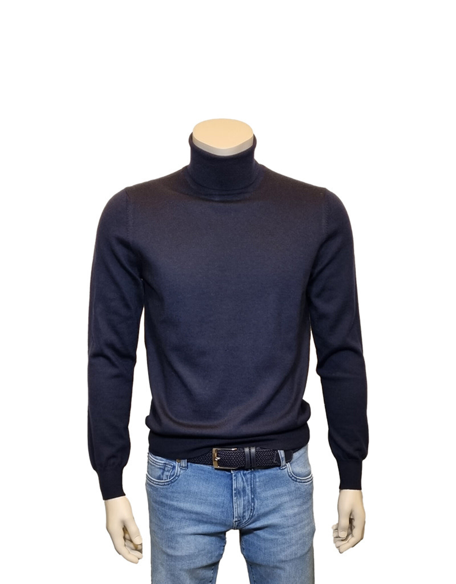 Gran Sasso Sandmore's turtleneck sweater navy 14290