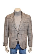 Eduard Dressler Dressler jacket beige check Sawyer