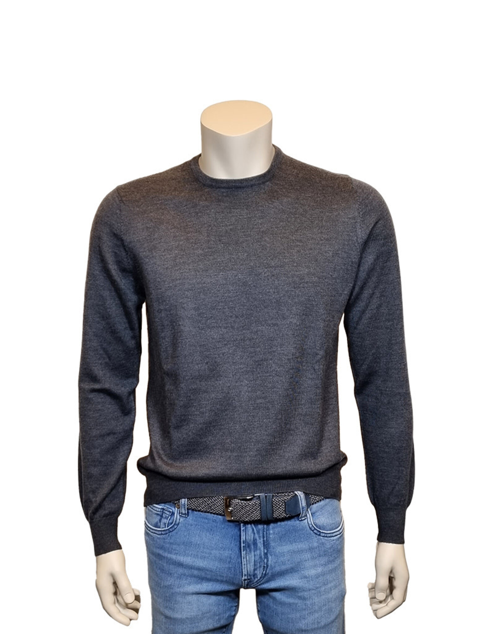 Gran Sasso Sandmore's sweater crew neck charcoal 14290/098 M:55167