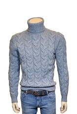 Gran Sasso Sandmore's  turtleneck sweater light blue