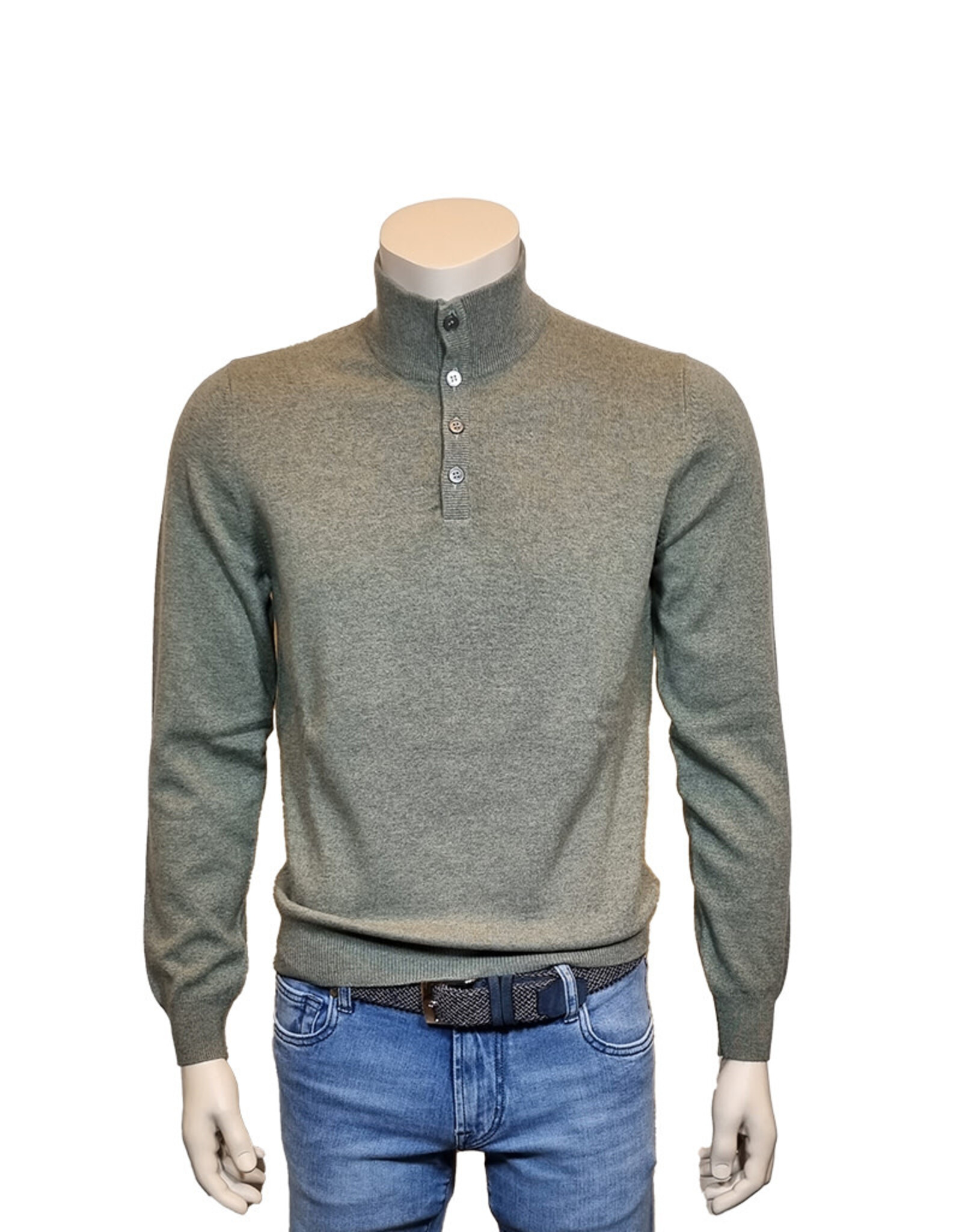 Gran Sasso Sandmore's pull lupo groen 19690/414 M:55128