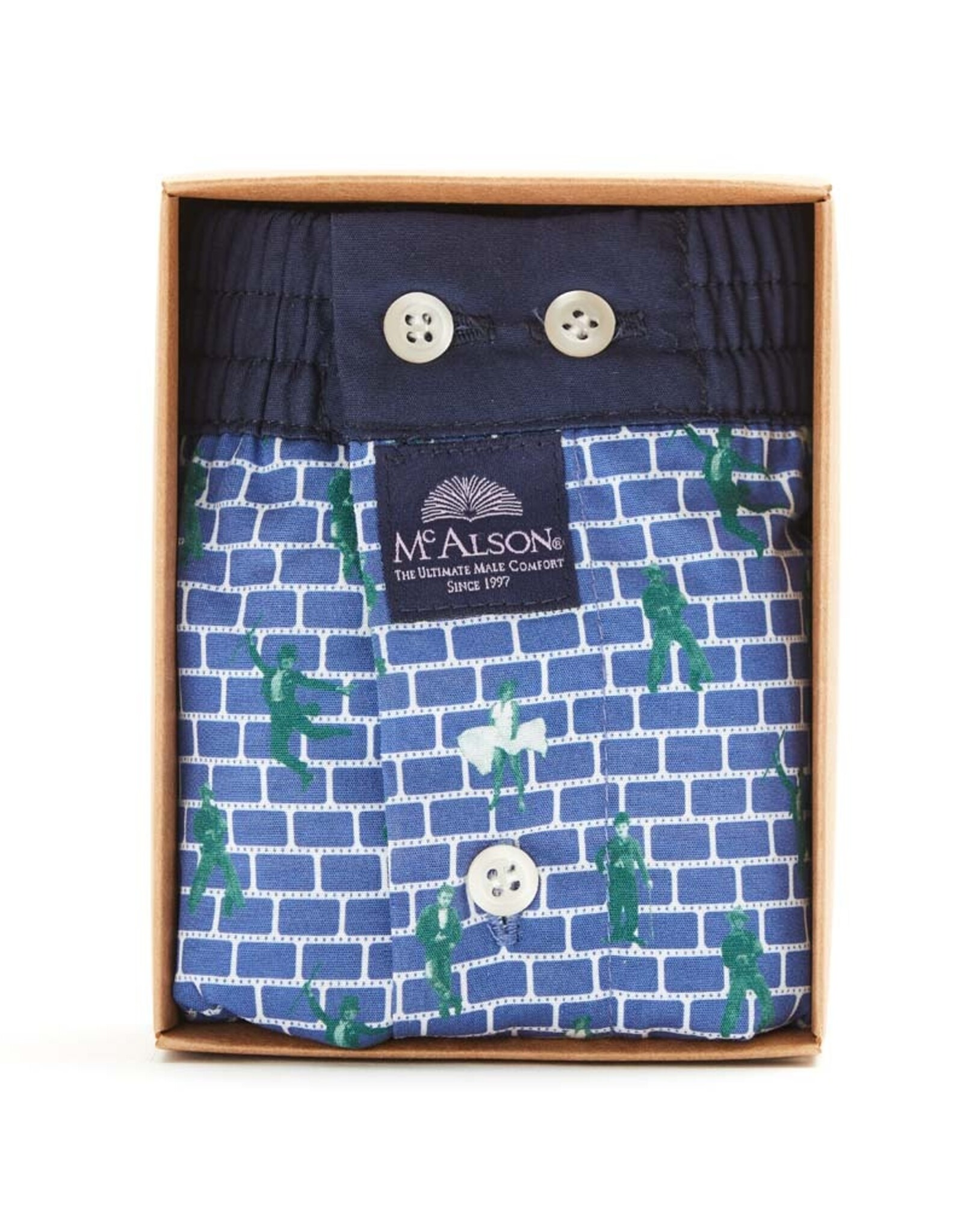 Mc Alson Mc Alson boxer shorts Hollywood blue M4837