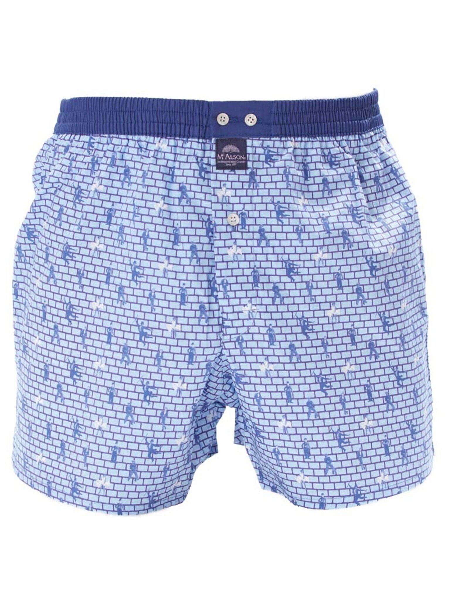 Mc Alson Mc Alson boxershort Hollywood lichtblauw M4835