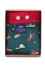 Mc Alson Mc Alson boxer shorts canoe green-red M4808