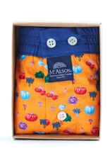 Mc Alson Mc Alson boxershort pompoen oranje-blauw M4816