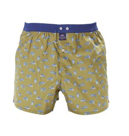 Mc Alson Mc Alson boxershort tijger groen-blauw