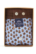 Mc Alson Mc Alson boxer shorts pinecone blue-brown M4830