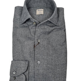 Stenströms Stenströms shirt flannel gray Slimline