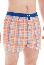 Mc Alson Mc Alson boxer shorts orange check M4930