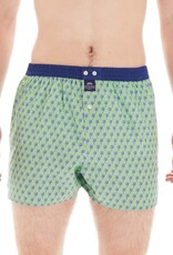 Mc Alson Mc Alson boxershort blauw-groen cactus M4956