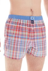 Mc Alson Mc Alson boxer shorts light blue check  M4934