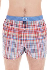 Mc Alson Mc Alson boxer shorts light blue check  M4934