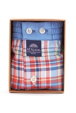 Mc Alson Mc Alson boxer shorts light blue check  M4934