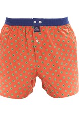 Mc Alson Mc Alson boxershort blauw-oranje bloem M4969