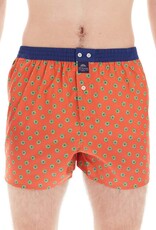 Mc Alson Mc Alson boxershort blauw-oranje bloem M4969