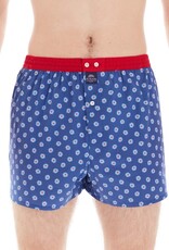 Mc Alson Mc Alson boxershort blauw-rood bloem M4967