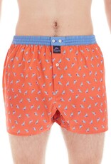 Mc Alson Mc Alson boxer shorts lightblue-orange windsurfer  M4966