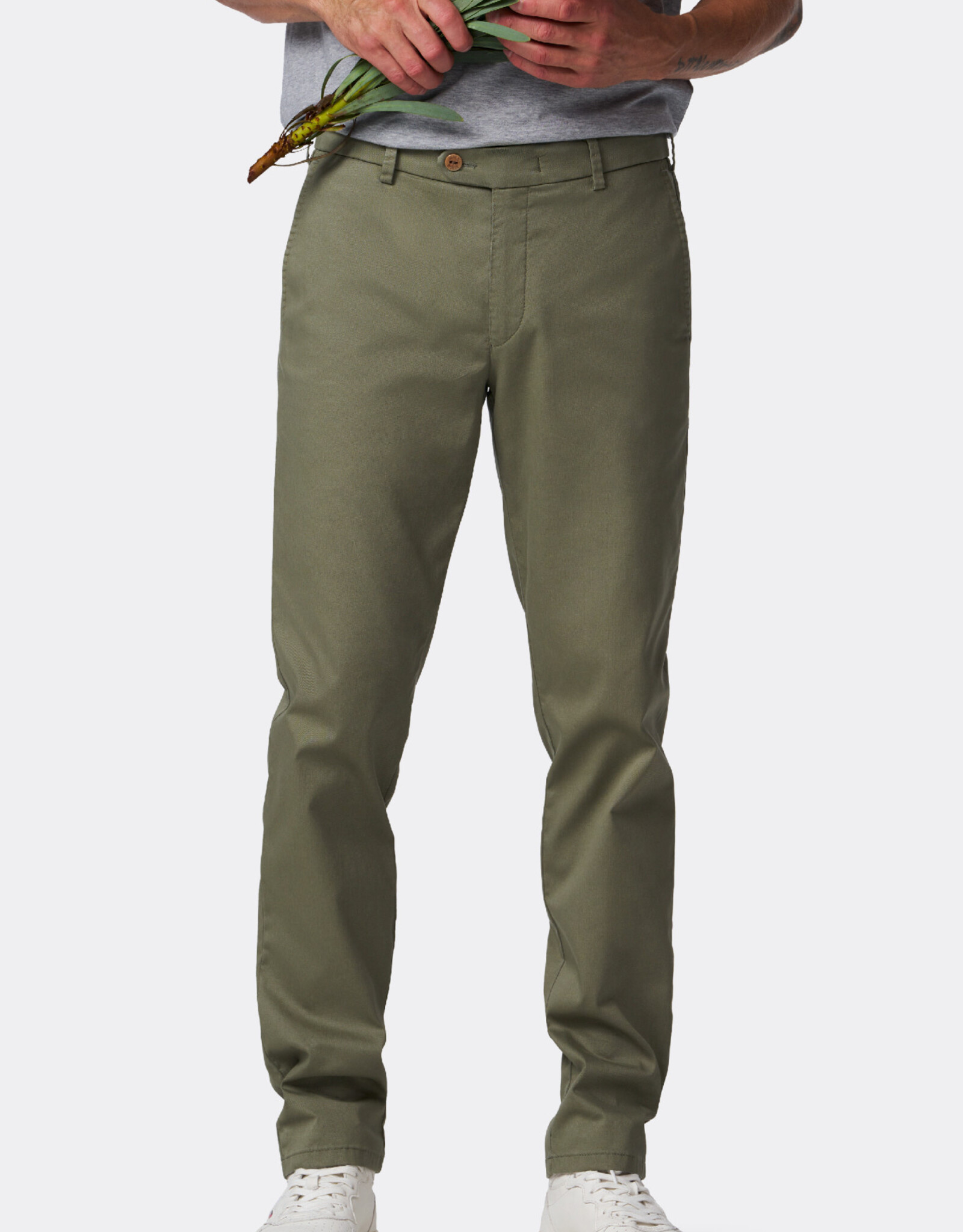 MMX MMX trousers cotton green Lupus 7380/26