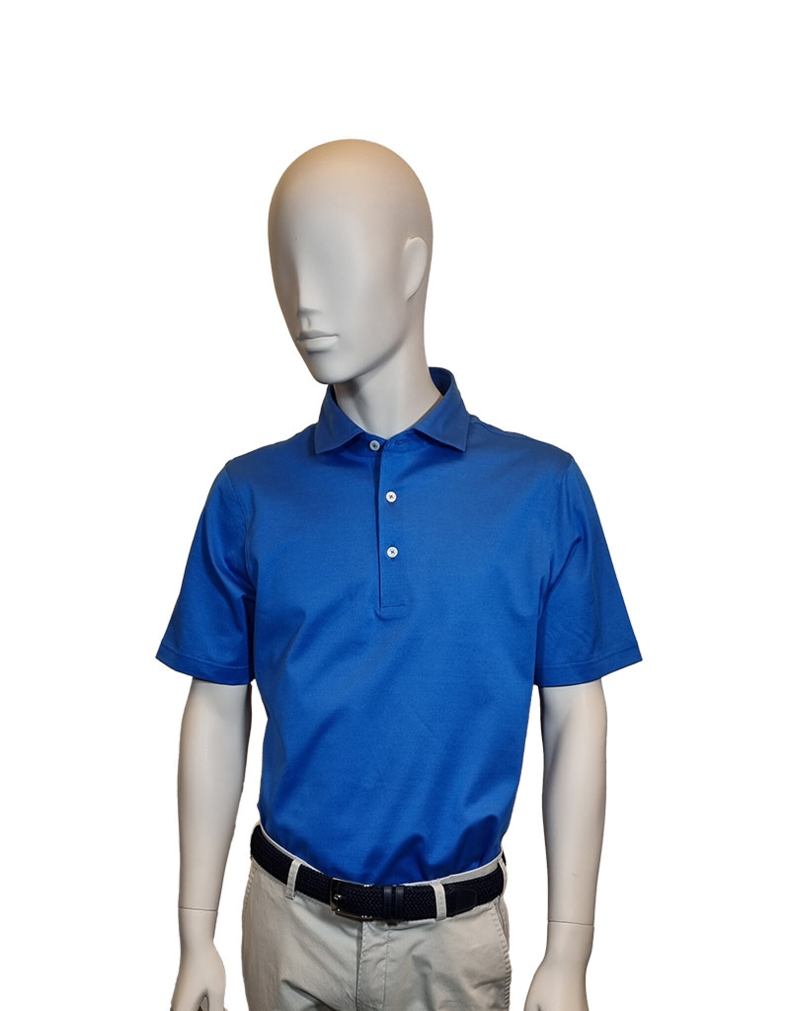 Gran Sasso Sandmore's polo piqué blauw  74201/575 M: 60103