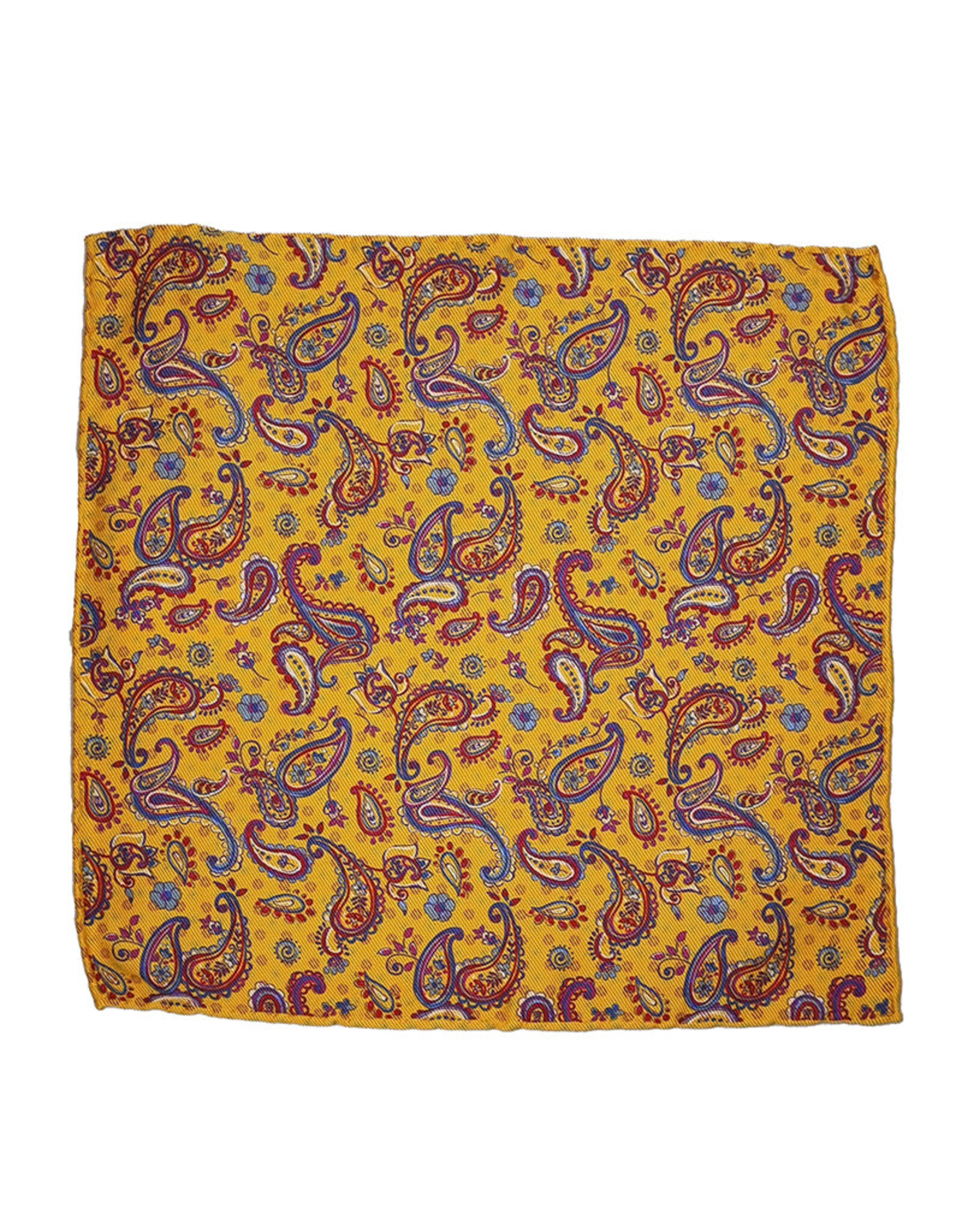 Calabrese Calabrese pochet paisley geel 8024014/022