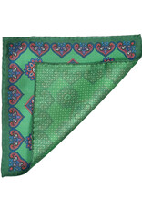 Calabrese Calabrese pocket square green 4724002/005