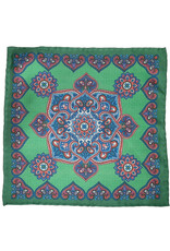 Calabrese Calabrese pocket square green 4724002/005