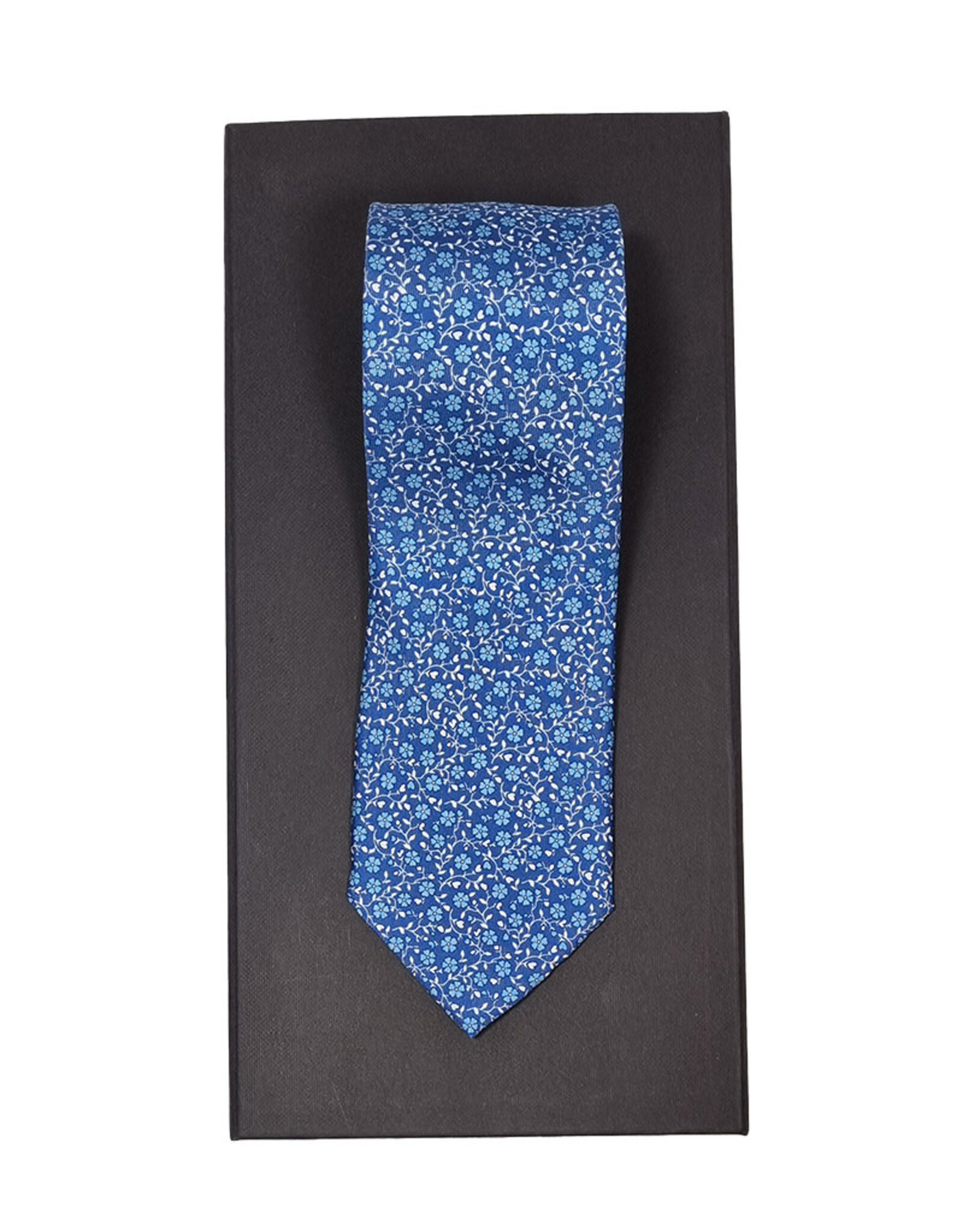Calabrese Calabrese tie blue flowers 7942012/002