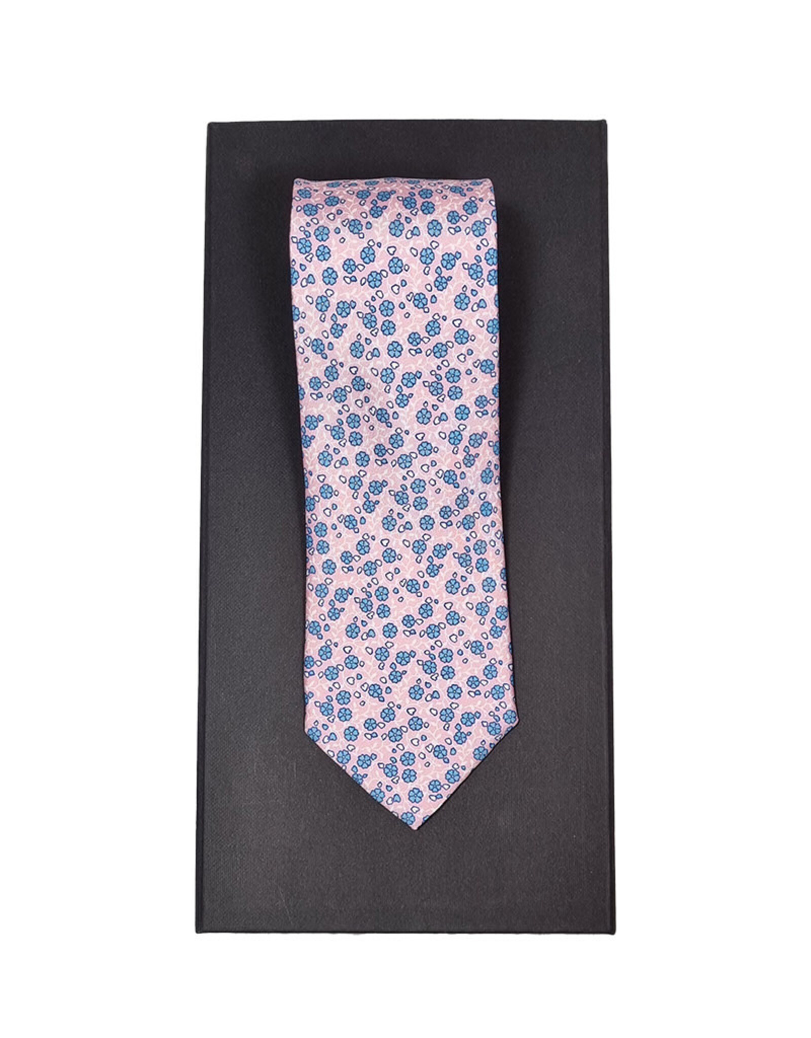 Calabrese Calabrese tie pink flowers 7942012/013