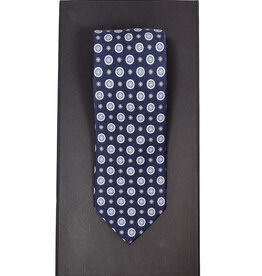 Calabrese Calabrese tie blue medallion