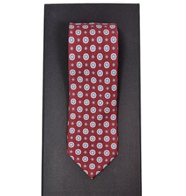 Calabrese Calabrese tie red medallion