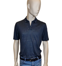 Gran Sasso Sandmore's polo linen blue