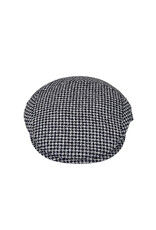 Borsalino Borsalino cap blue houndstooth