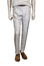 Tombolini Tombolini trousers linen off white Zero Gravity EAFE/U140 M:PSL9