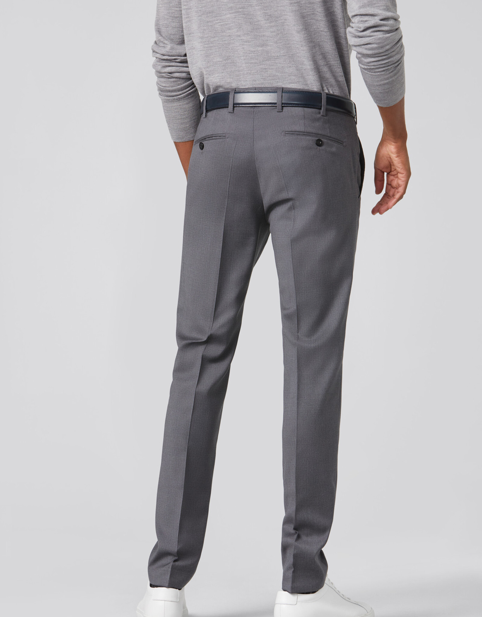 Meyer Exclusive Meyer Exclusive trousers wool grey Bonn 8400/07