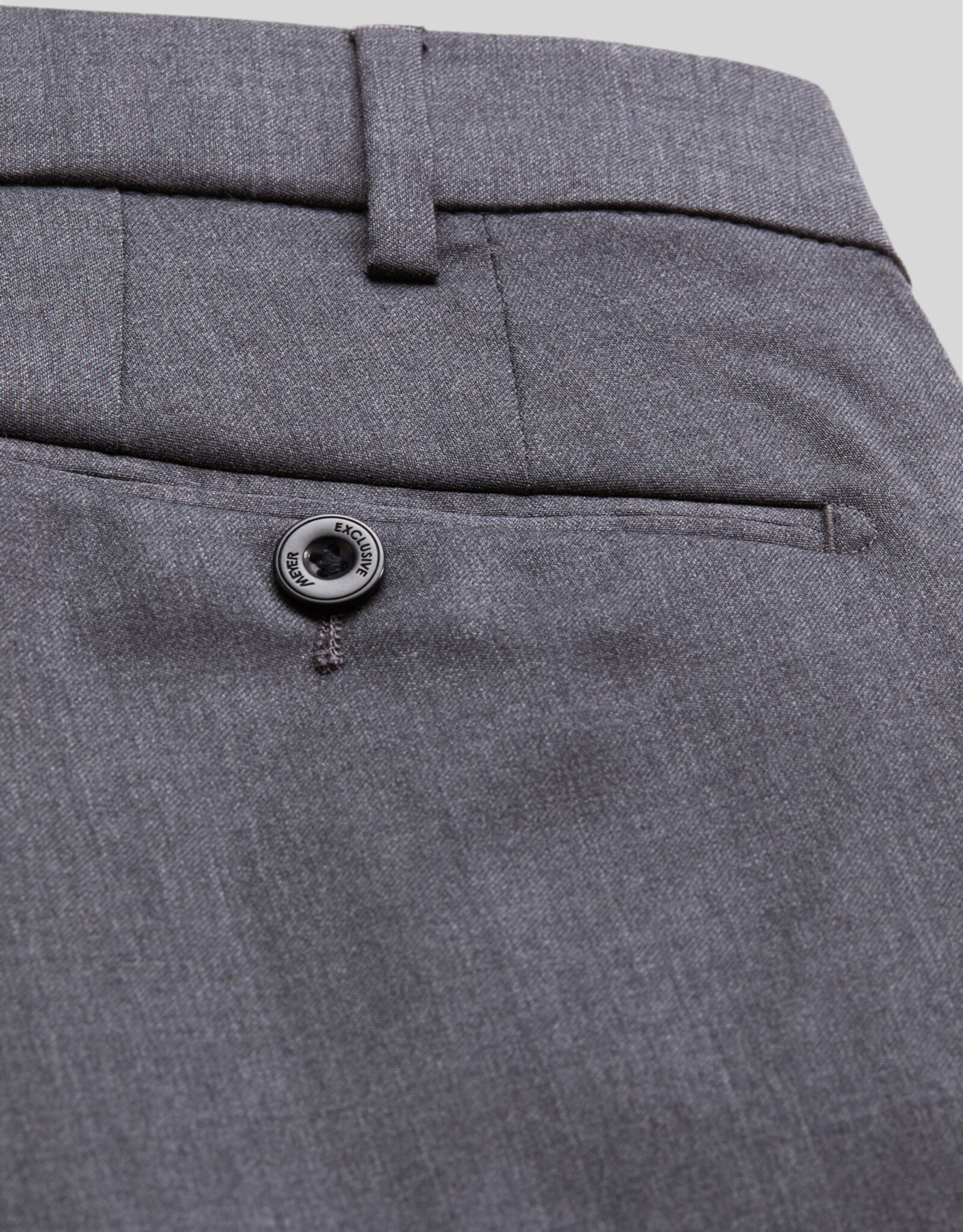 Meyer Exclusive Meyer Exclusive trousers wool grey Bonn 8400/07