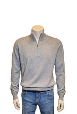 Gran Sasso Sandmore's sweater mock neck grey 19690/061 M:55126