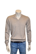 Gran Sasso Sandmore's sweater v-neck beige 14290/018 M:55115